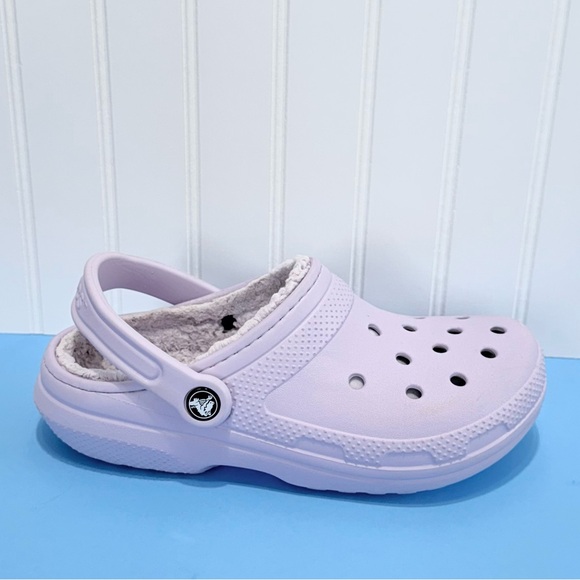 2 Pairs Crocs Classic Lined Women Clogs Size 7 - Picture 13 of 16
